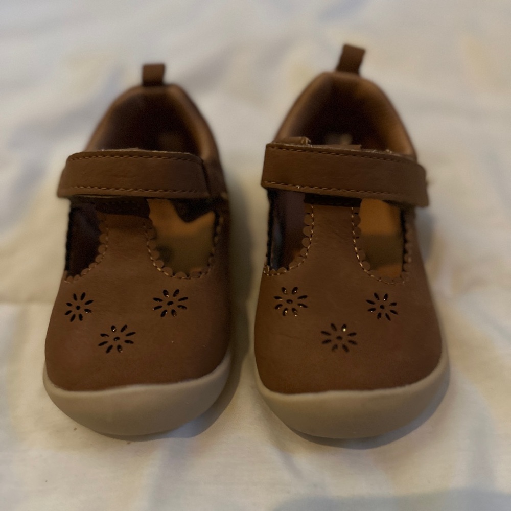 Stride Rite Toddler Brown Mary Jane Sneaker Shoes